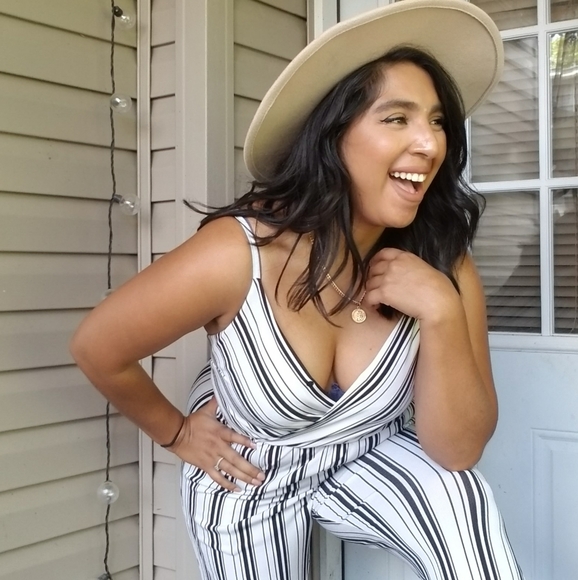 SWEET DREAMS STRIPED JUMPSUIT - Picture 2 of 15